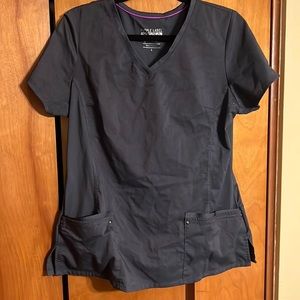 Purple label scrub top